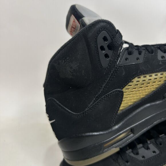 Nike Shoes Air Jordan 5 Retro BG “Black Metallic” 2024 - Picture 9 of 10
